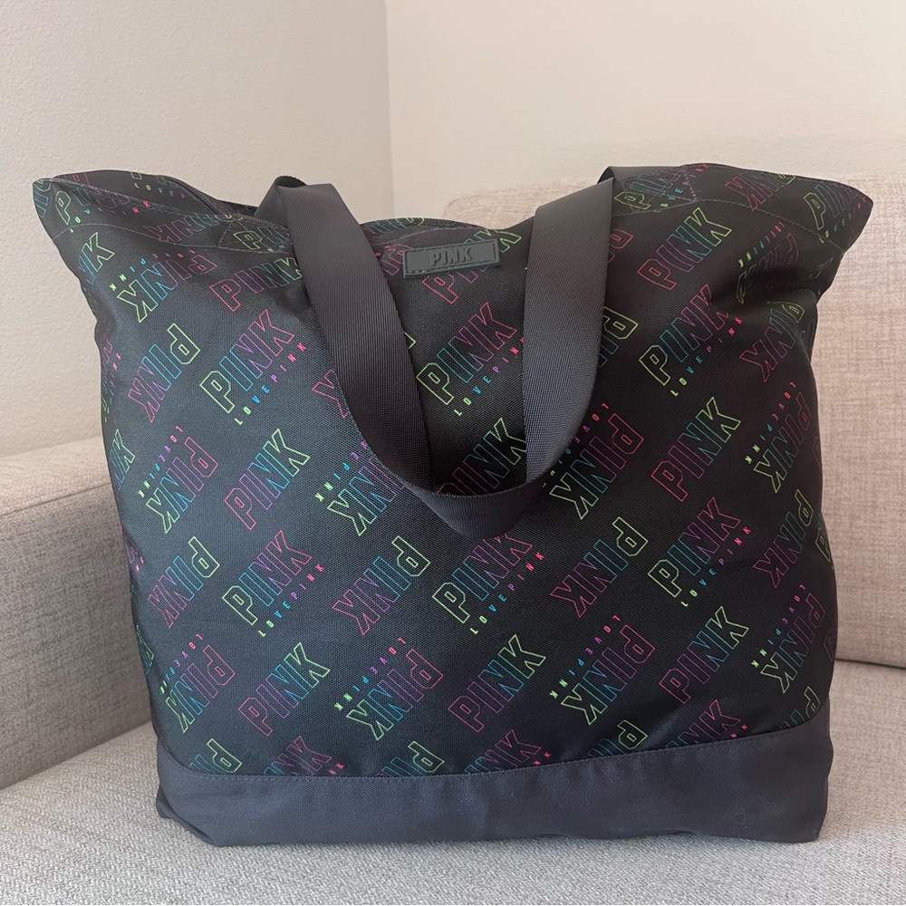 PINK Victoria's Secret Black Tote Bag